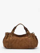 Schoudertas Studio Leder Gerard darel Bruin studio D477